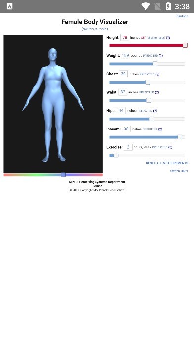 bodyvisualizer官方版 bodyvisualizer身材模拟器下载