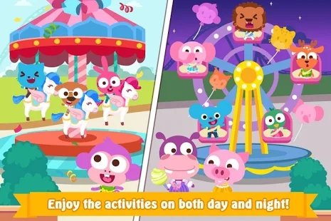 泡泡兔梦幻小镇游乐场游戏