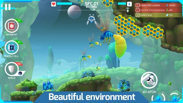 迈克星球矿工游戏(Mike the Planet Miner)