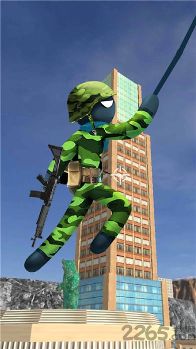 美军火柴人绳索英雄中文版 美军火柴人绳索英雄手机版游戏下载