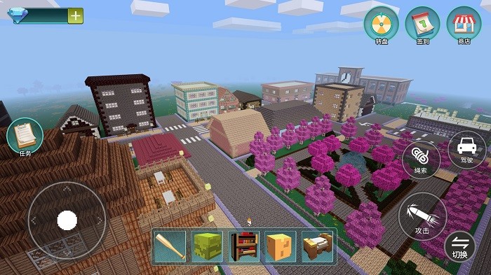 像素樱花校园模拟游戏