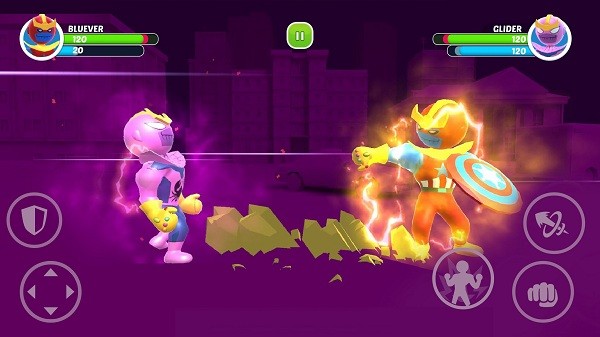 英雄融合格斗游戏(Comic Stick 3D)