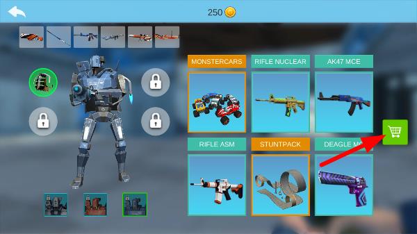 终极沙盒新手购物车介绍