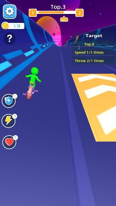 滚轮溜冰比赛游戏(skater race)