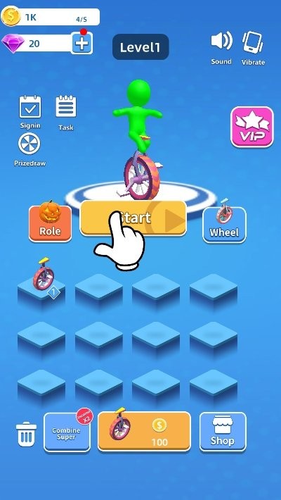 滚轮溜冰比赛游戏(skater race)