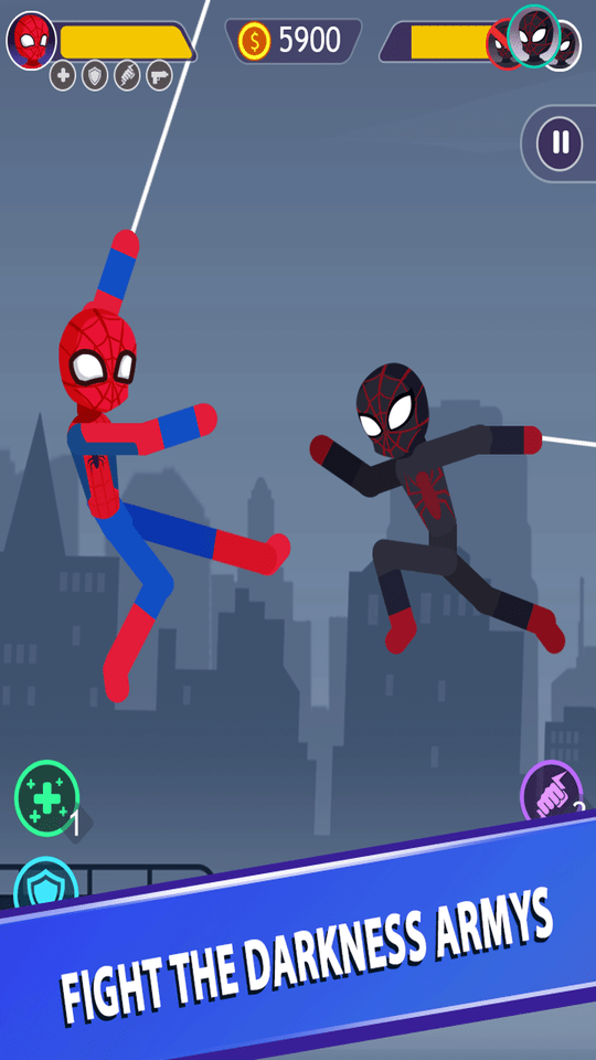 火柴人超级格斗小游戏