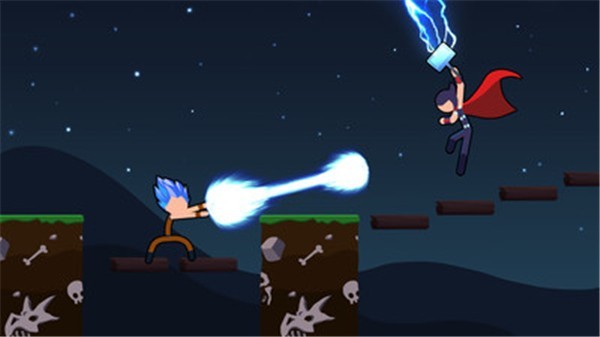 火柴人超级英雄格斗中文版游戏