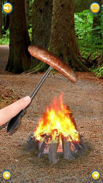 儿童香肠制作游戏