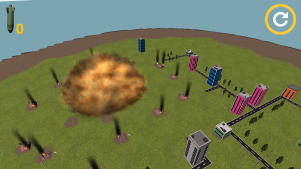 原地爆破模拟器游戏