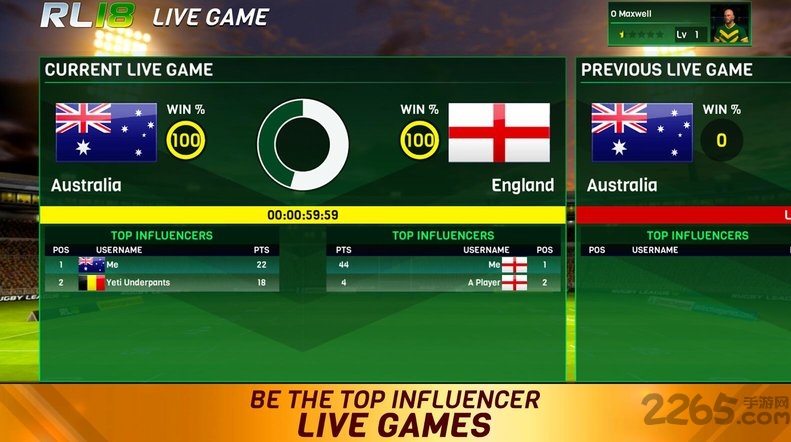 橄榄球联赛18手游(rugby league 18)