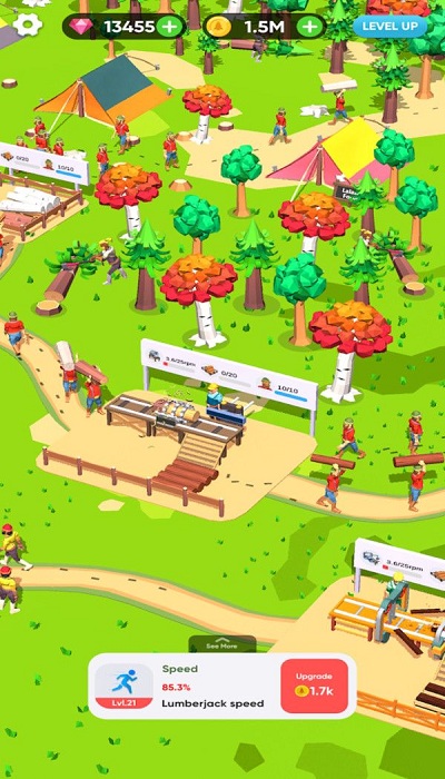 空闲木材厂大亨游戏