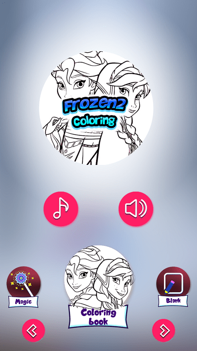 冰雪公主着色簿最新版