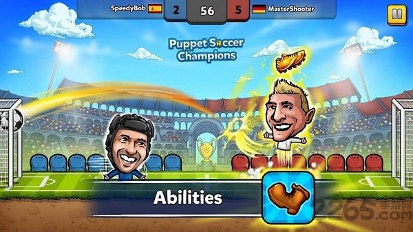 傀儡足球冠军无限金币版游戏