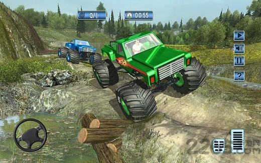 越野怪物卡车驾驶手机游戏