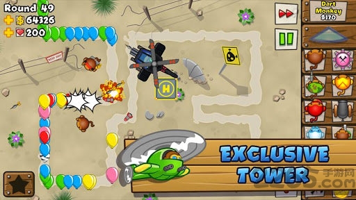 气球塔防4中文破解版