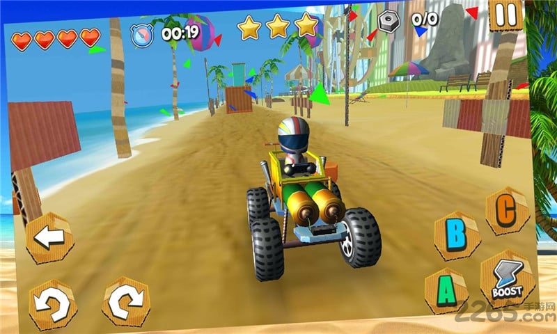 特技越野赛车手机游戏
