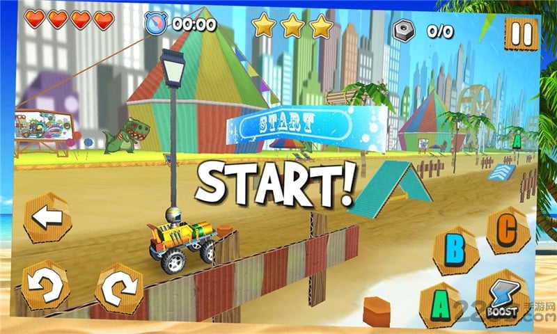 特技越野赛车手机游戏