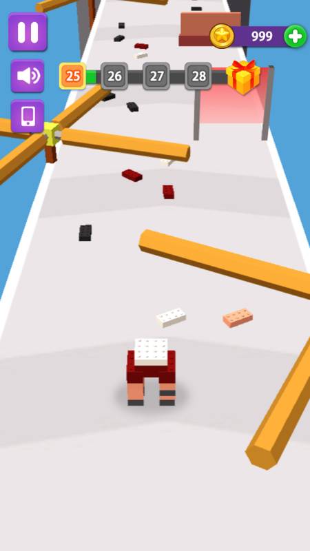 积木人快跑小游戏