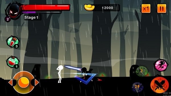 火柴人幽灵忍者手机版(stickman ghost)