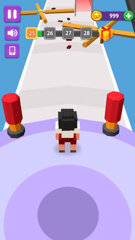 积木人快跑小游戏