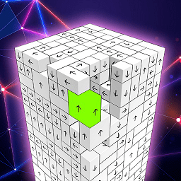 我的积木城堡游戏(箭头消消消)