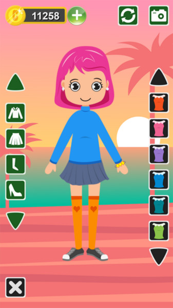 女孩时尚装扮游戏