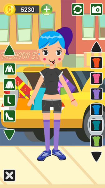 女孩时尚装扮游戏
