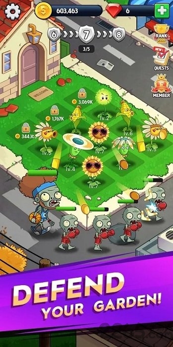 合成花战僵尸无限金币钻石版