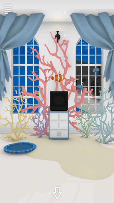 逃离海底密室游戏(marine blue)