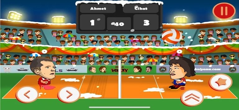 街头排球摇杆游戏