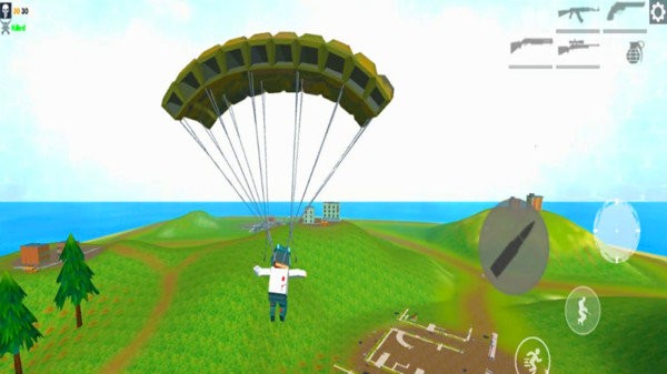 像素射击方块战场免费版