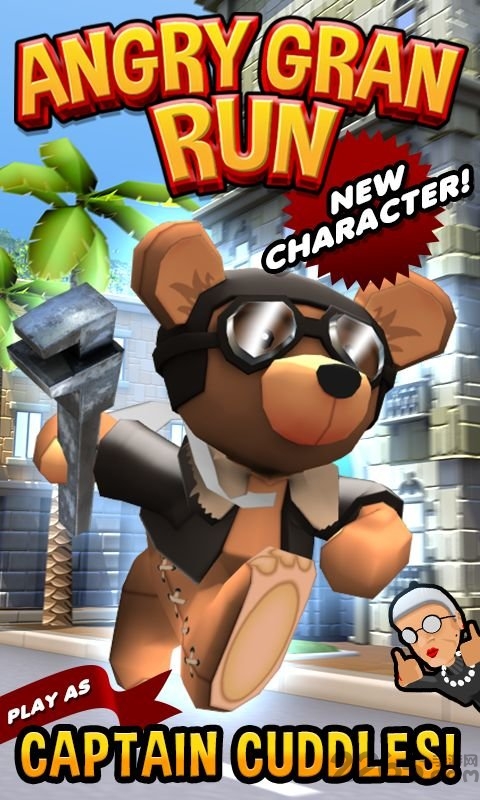 愤怒的老奶奶玩跑酷无敌钻石版