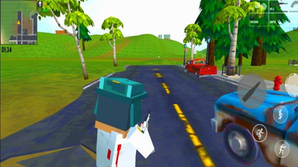 像素射击方块战场免费版