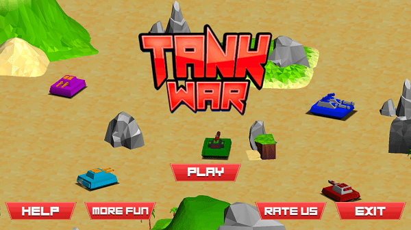 块状坦克战游戏(blocky tanks force)