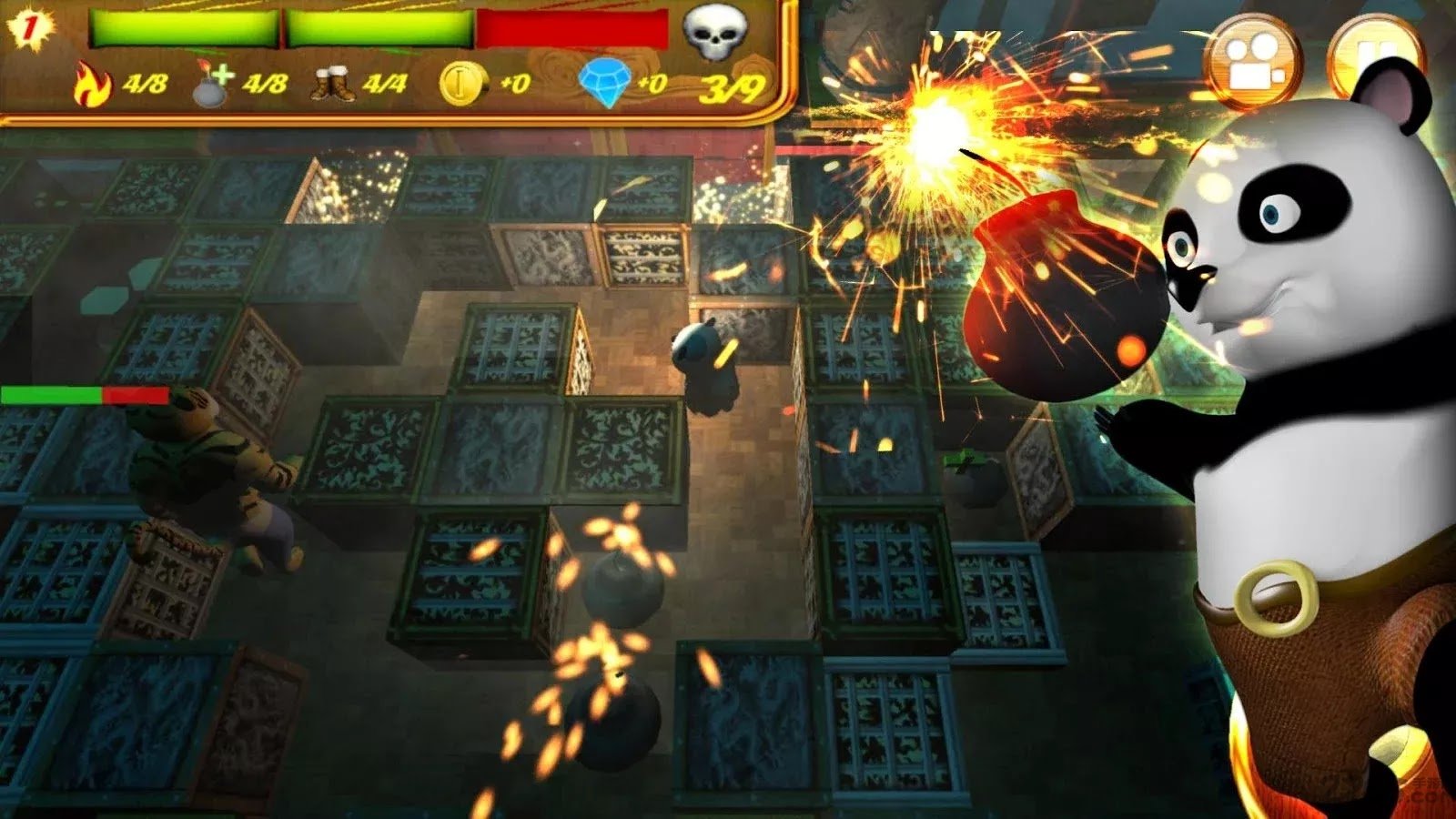 英雄熊猫暗黑之地内购破解版