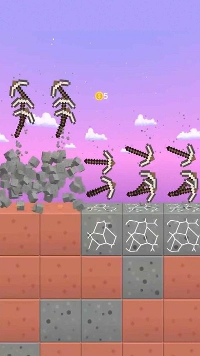 合并小矿工游戏