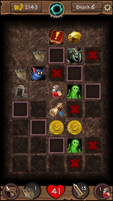 深入地下城游戏