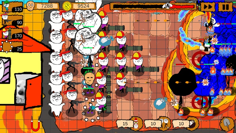 卧槽大战尼玛无限金币版