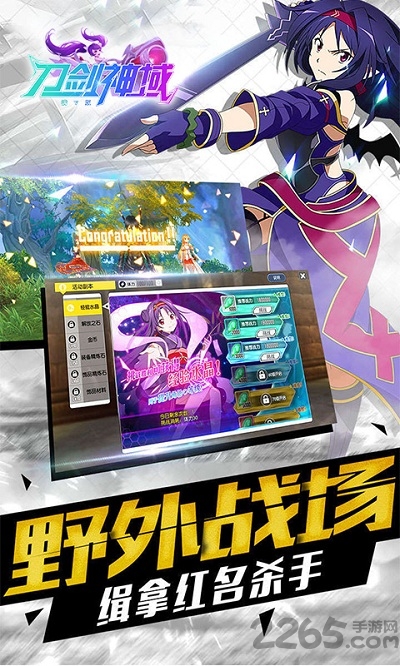 刀剑神域满v版手游 刀剑神域公益服下载