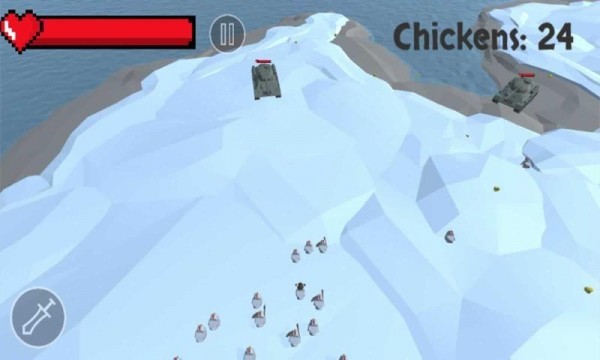 方块鸡向前冲中文版