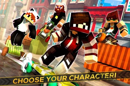 滑板城像素版手游