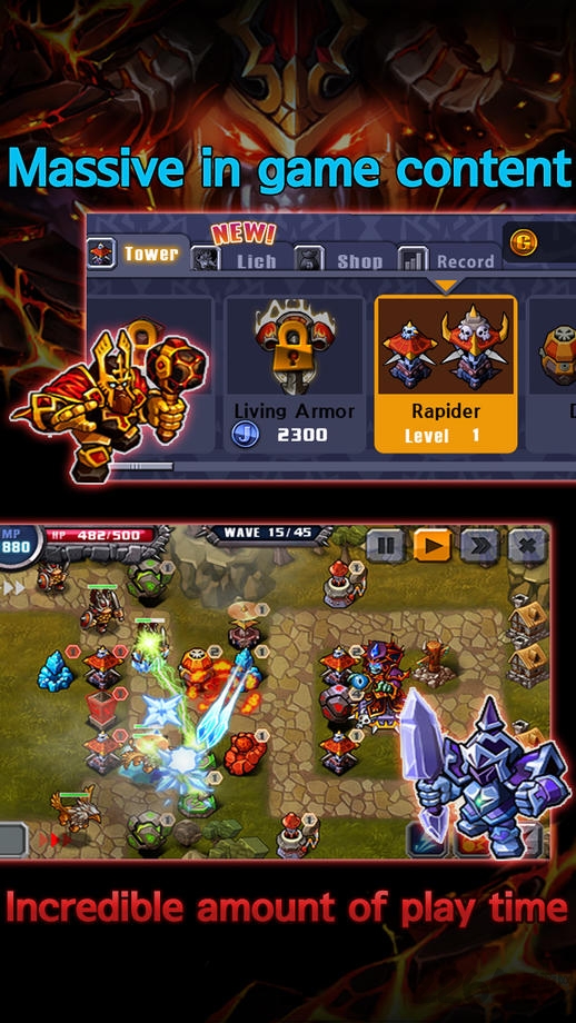 巫妖塔防无限金币蓝币