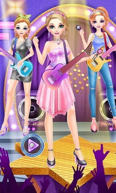 摇滚明星演唱会游戏