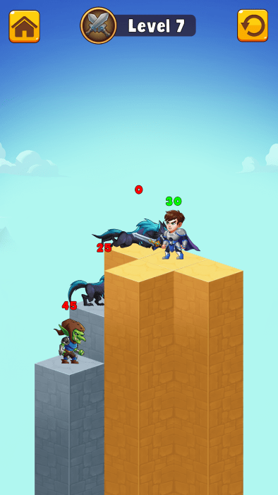 金字塔闯关解谜游戏