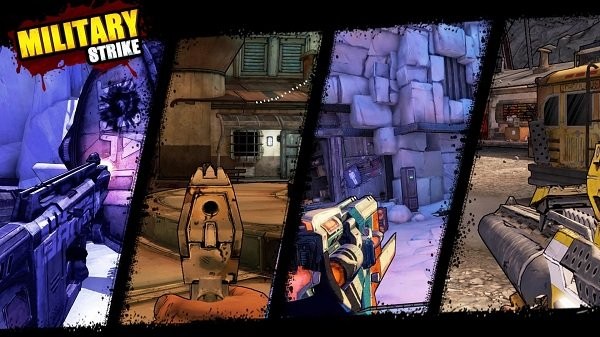 军事打击枪火战斗游戏