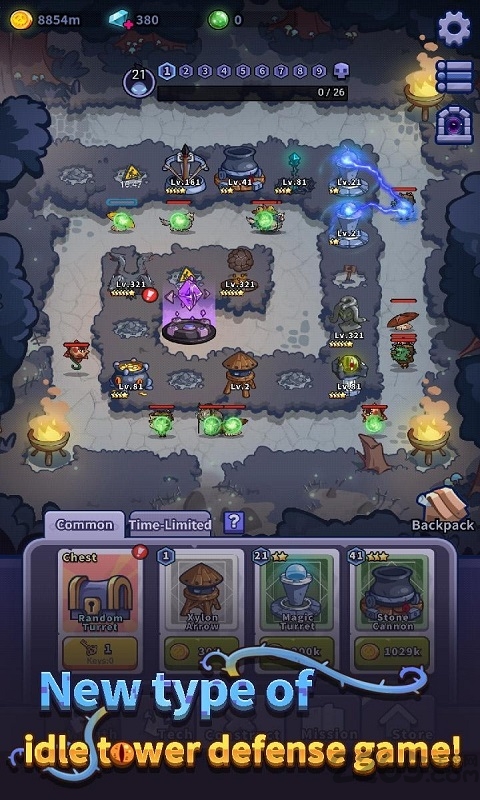 放置塔卫幽林守卫者官方正版