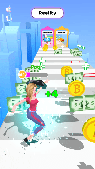 元宇宙赛跑者游戏(metaverse runner)