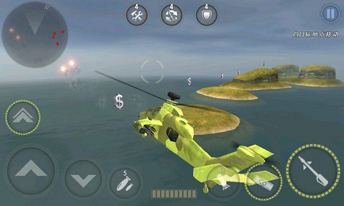 3d直升机炮艇战破解版最新版