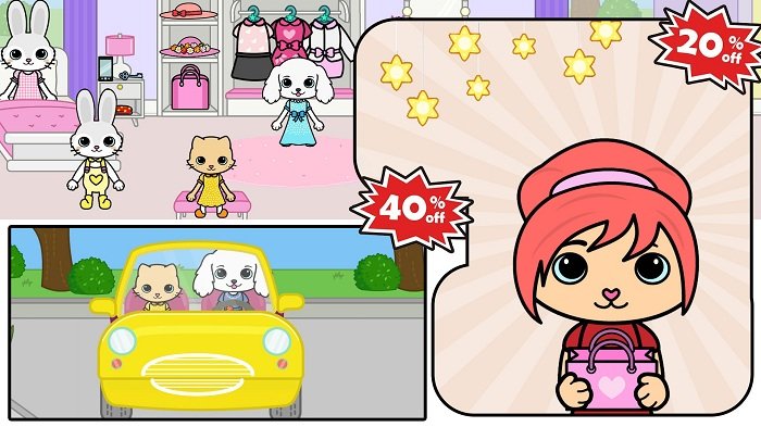 托卡迷你城堡装扮游戏