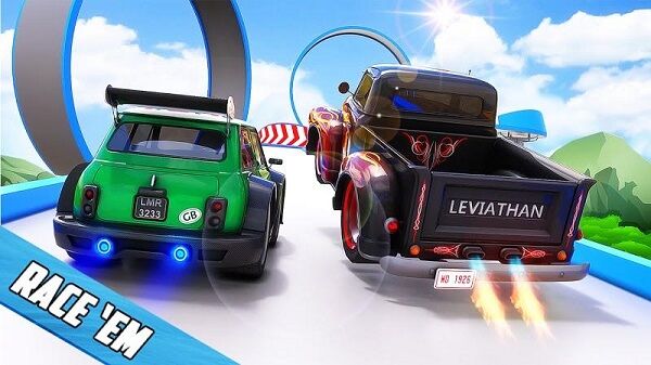 热车特技大坡道特技赛车2021最新版 热车特技大坡道特技赛车2021游戏下载